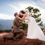 a couple gets married at Garden of the Gods in Colorado Springs