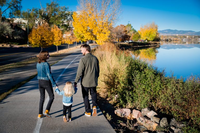 Family Photography at Sloane’s Lake in Colorado